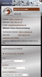 Mobile Screenshot of kaffeehaus-co.de